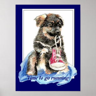 Poster Il est temps de lancer Motivation Citation mignon