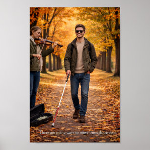 Poster Il existe de nombreuses façons de se déplacer dans