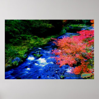 Poster Il Me Dirige À Côté Des Eaux Mortes