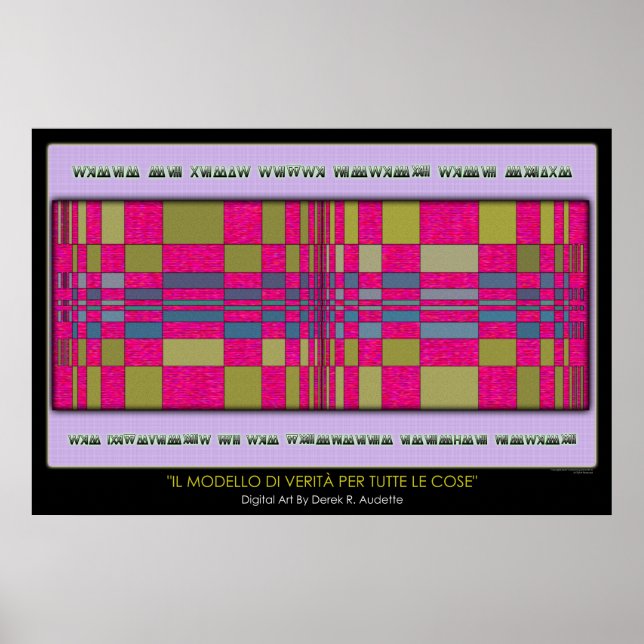 Poster Il Modello Di Verita Par Tutte Le Cose (Devant)