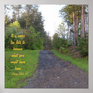 Poster Il n'est jamais trop tard au becomewhat vous m…