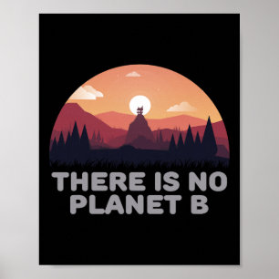 Poster Il N'Y A Pas De Planète B, À Part L'Environnement,
