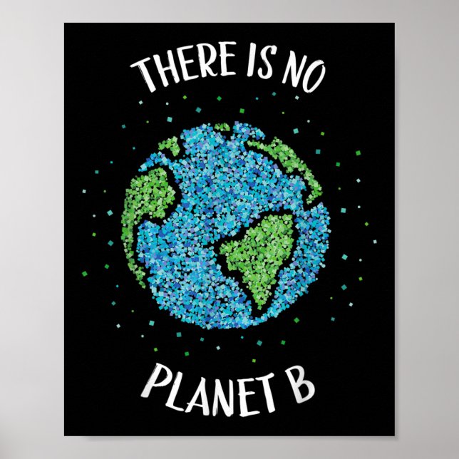 Poster Il n'y a pas de planète B Climat De l'environnemen (Devant)