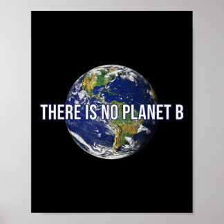 Poster Il N'Y A Pas De Protection Climatique Planète B