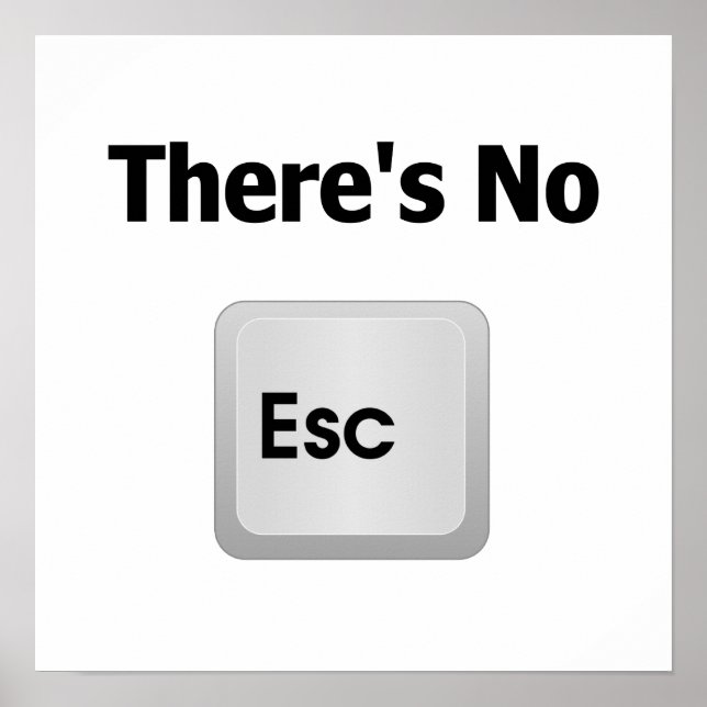 Poster Il n'y a pas d'échappatoire (Devant)