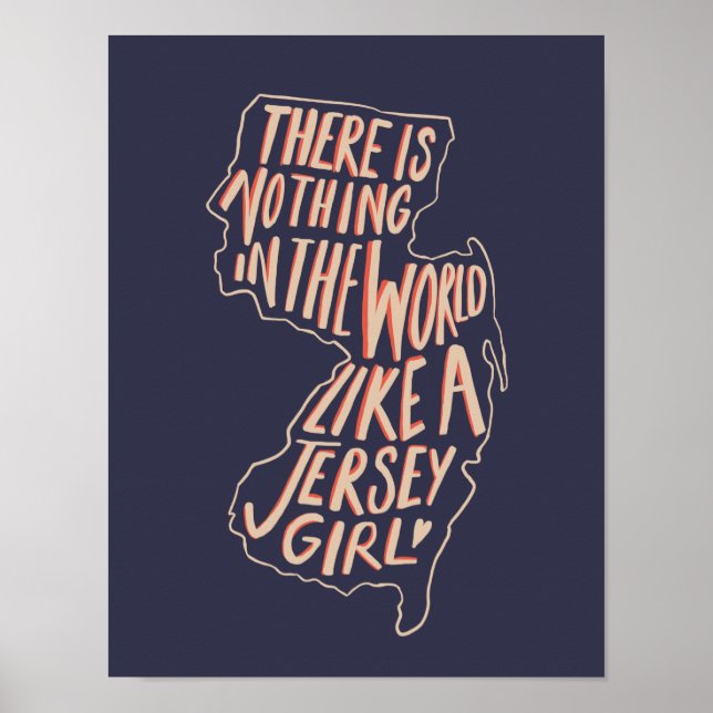 Poster Il n'y a rien au monde comme une Jersey Girl (Devant)