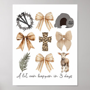 Poster Il Peut Arriver Beaucoup En Trois Jours Coquette B