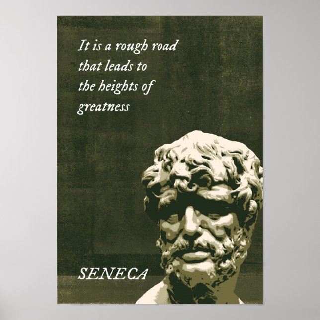 Poster Il s'agit d'une route rude qui mène aux hauteurs d (Devant)