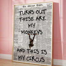 Il S'Avère Que Ce Sont Mes Singes Drôle Journal