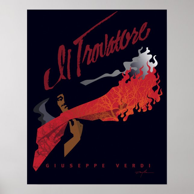 Poster Il Trovatore ! (Devant)