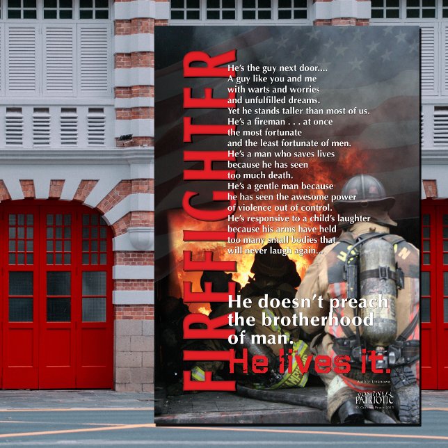 POSTER IL VIT LE COMBATTRE (Créateur téléchargé)