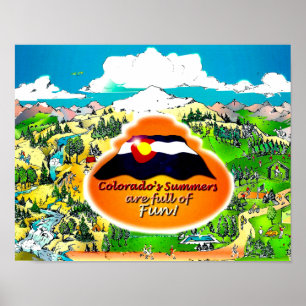 Poster Il y a beaucoup de choses à profiter dans le Color
