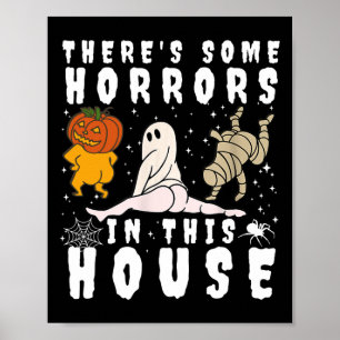 Poster Il y a des horreurs dans cette maison Citrouille f