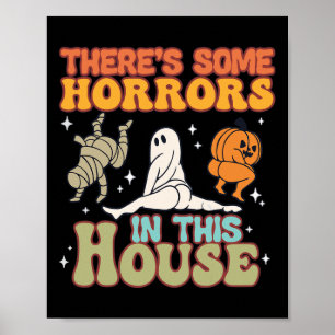 Poster Il y a des horreurs dans cette maison Citrouille f