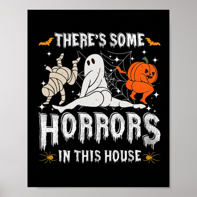 Poster Il y a des horreurs dans cette maison Citrouille f (Devant)
