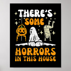 Poster Il Y A Des Horreurs Dans Cette Maison Ghost Hallow