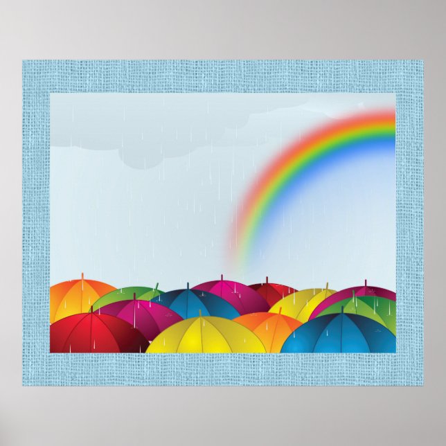 Poster Il y a toujours de la place sous notre parapluie - (Devant)