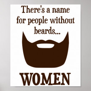 Poster Il y a un nom pour les gens sans ours... FEMME