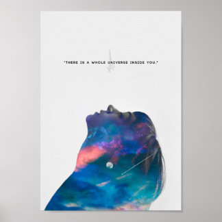 Poster Il y a un univers entier en vous