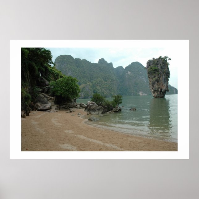 Poster île (Devant)