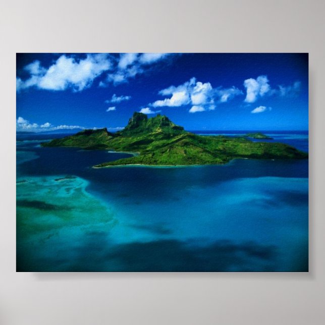 Poster île (Devant)