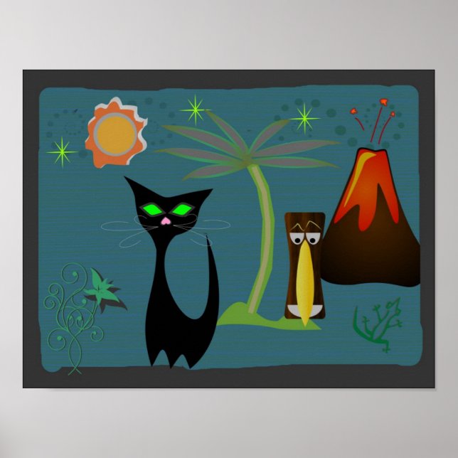 Poster Île #7 (Devant)