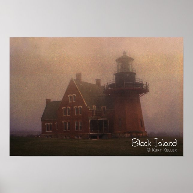 Poster Île Block (Devant)