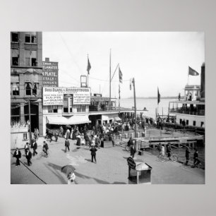 Poster Île Boblo : 1890