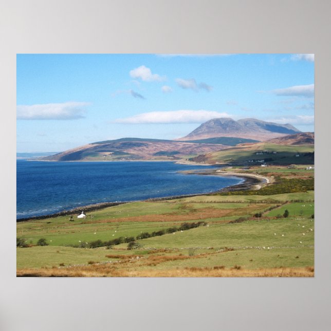 Poster Île d'Arran (Devant)