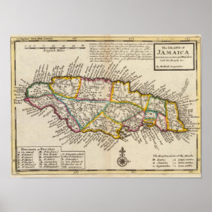 Poster Île de Jamaïque