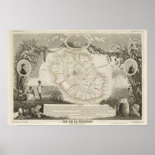 Poster Île De La Réunion