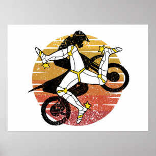 Poster Île de l'homme sport Motocross