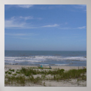 Poster Île de Long Beach