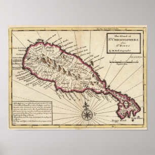 Poster Île de St Christophers