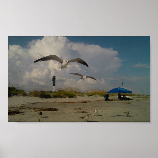 Poster Île de Sullivans, SC (Devant)