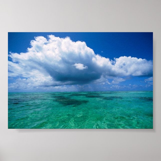 Poster Île de Tahaa, Polynésie française (Devant)