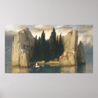 Poster Île des morts