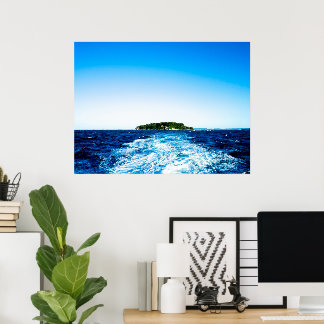 Poster Île du singe—Sarujima (Japon)