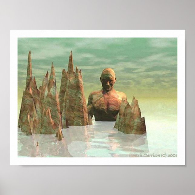 Poster Île du Titan de Chameleon (Devant)