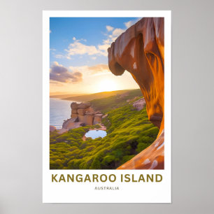 Poster Île Kangaroo Australie Imprimer voyage
