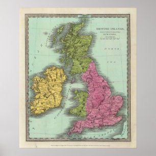 Poster Îles britanniques 2