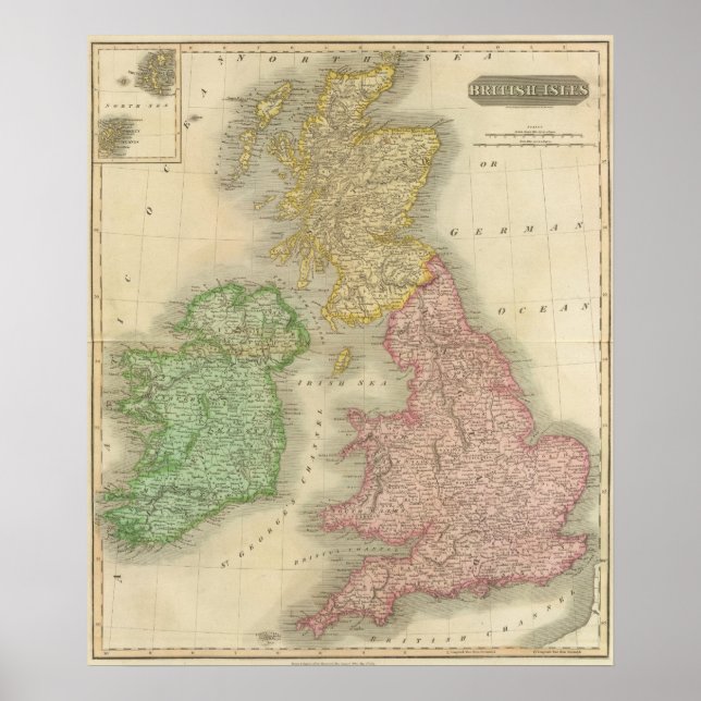 Poster Îles britanniques 7 (Devant)