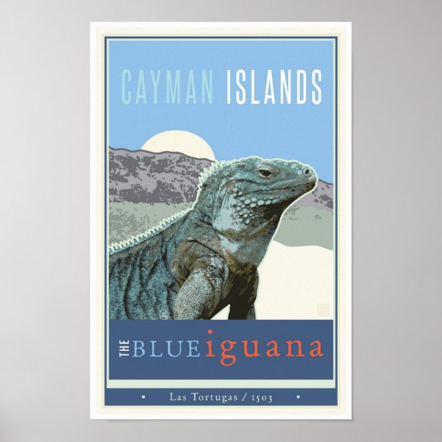 Poster Îles Caïmans (Devant)