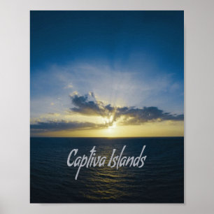 Poster Îles Captiva Floride
