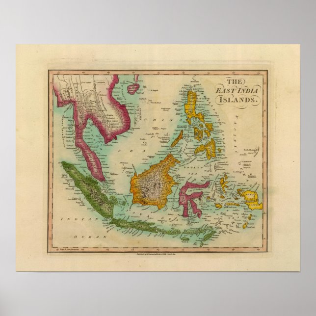 Poster Iles de l'Inde orientale 2 (Devant)