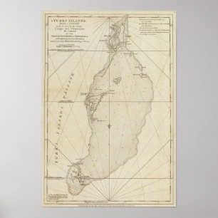 Poster Îles de Turcs