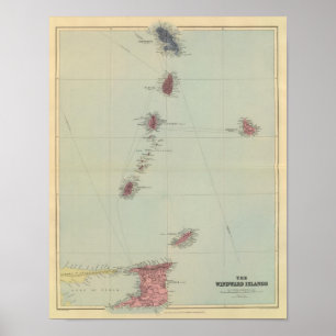 Poster Îles du Vent