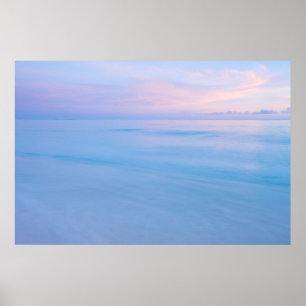 Poster Îles hawaïennes du Nord-Ouest Atoll de Midway