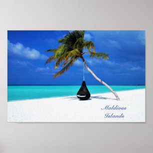 Poster Îles Maldives