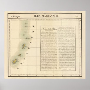 Poster Îles Mariannes Océanie no 5